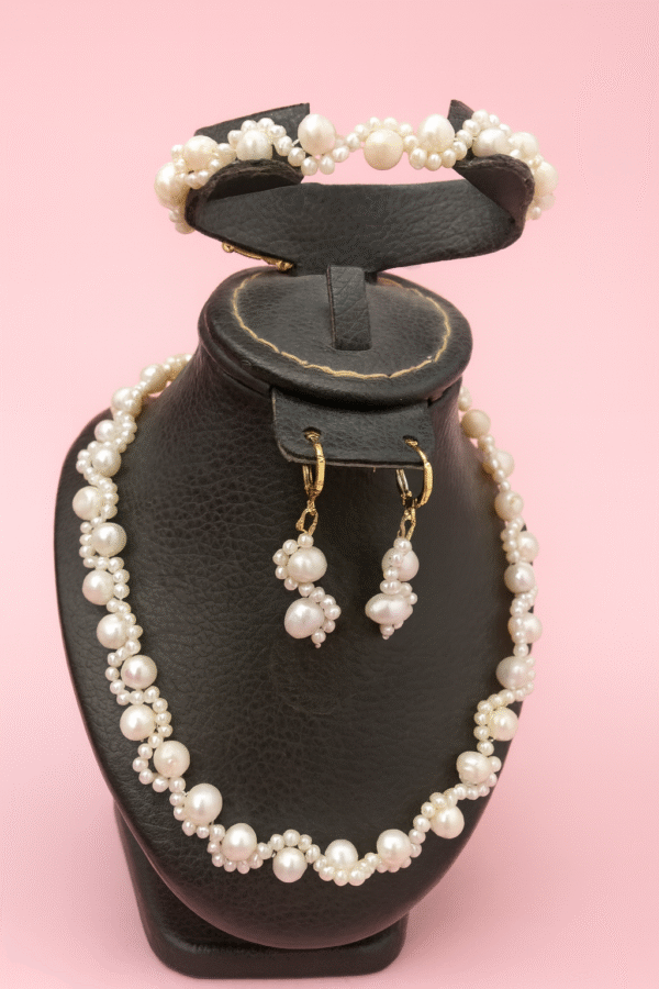 Parure “Éclat de Perles” – Élégance Complète