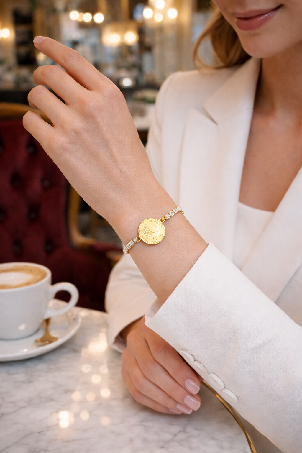 Bracelet Louisa « Louisa, l’élégance au poignet» – Image 3
