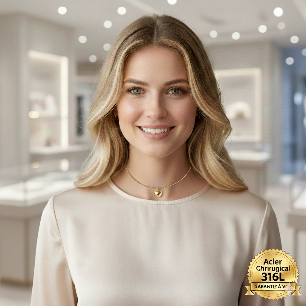 Collier :Âme soeur « Portez l'amour qui vous définit» – Image 3